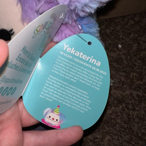 Squishmallows | Toys | Yekaterina The Bigfoot Clown Squishmallow 8 Nwt ...
